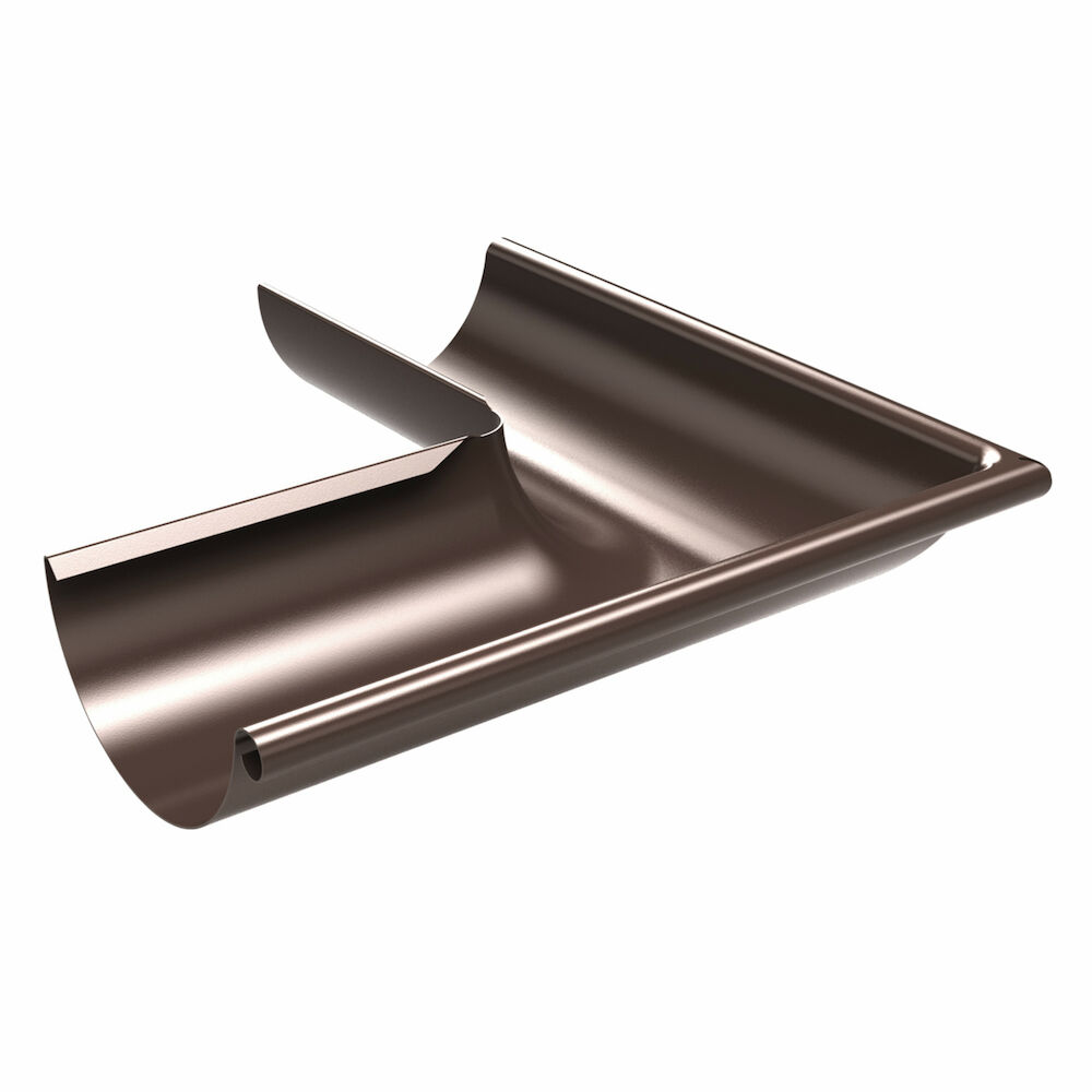 Ruukki Rr32 Kourun ulkokulma Ruukki 125/90mm RR32 ruskea | STARK verkkokauppa