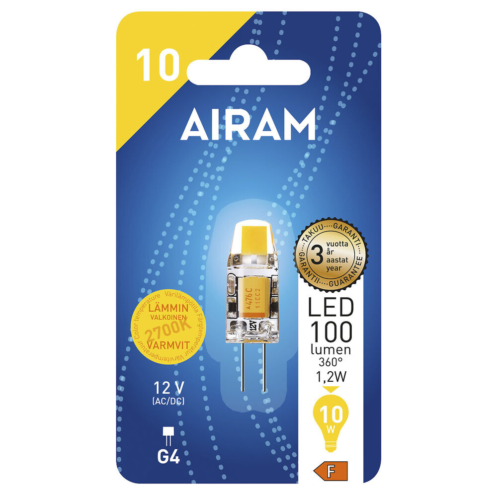 LED-laitelamppu 1.2W G4 A++ | STARK verkkokauppa