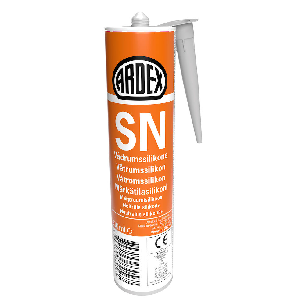 ARDEX SN Neutral-Silicon 310 Ml – Hellgrau, Elastisch Zum Abdichten Und Verfugen