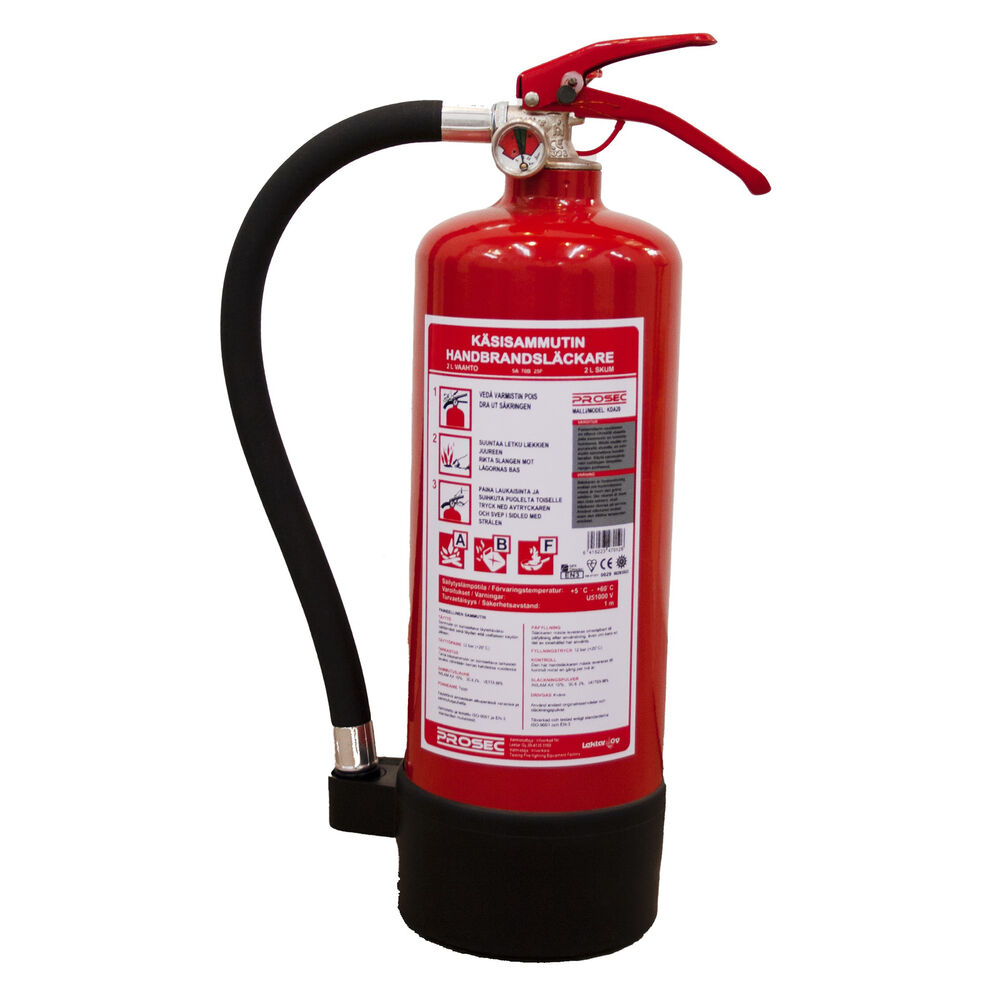 Nestesammutin Prosec 5A 70B 25F 2L STARK Verkkokauppa nestesammutin-prosec-5a-70b-25f-2l-stark-verkkokauppa