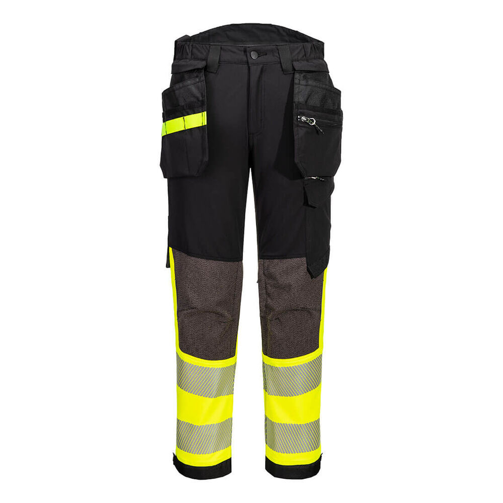 PORTWEST EV442 HiVis Warnschutz Stretch Bundhose Klasse 1